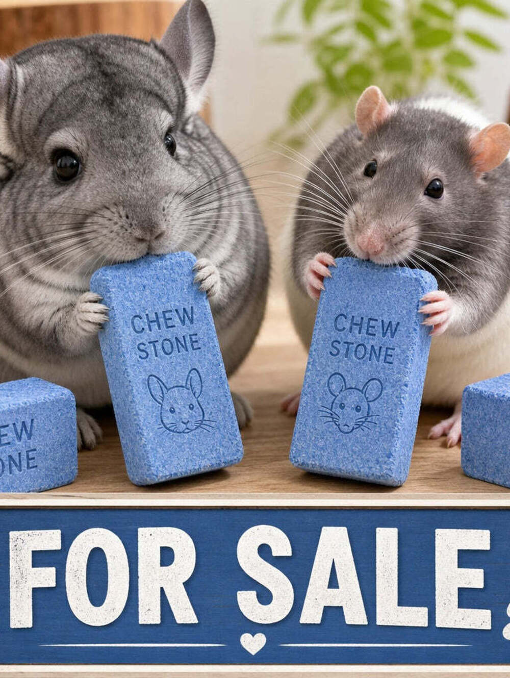 Chew Stones for Chinchillas & Rodents